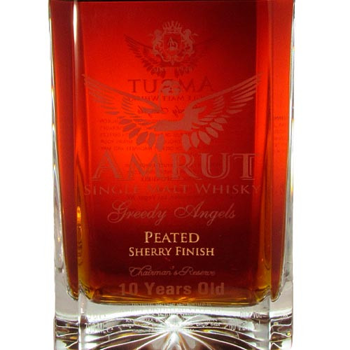 Amrut Greedy Angels 10 year Peated Sherry Finish - Image 2