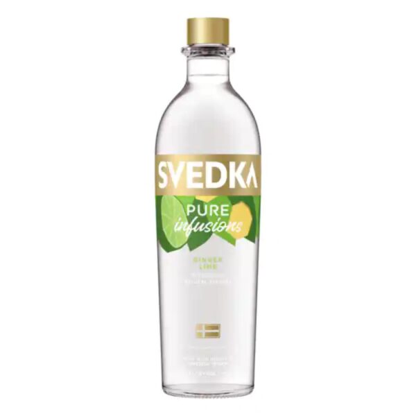 SVEDKA Pure Infusions Ginger Lime